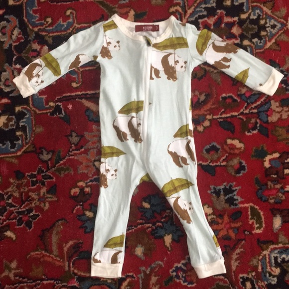 Milkbarn Other - EUC Milkbarn sleep and play zippered one piece